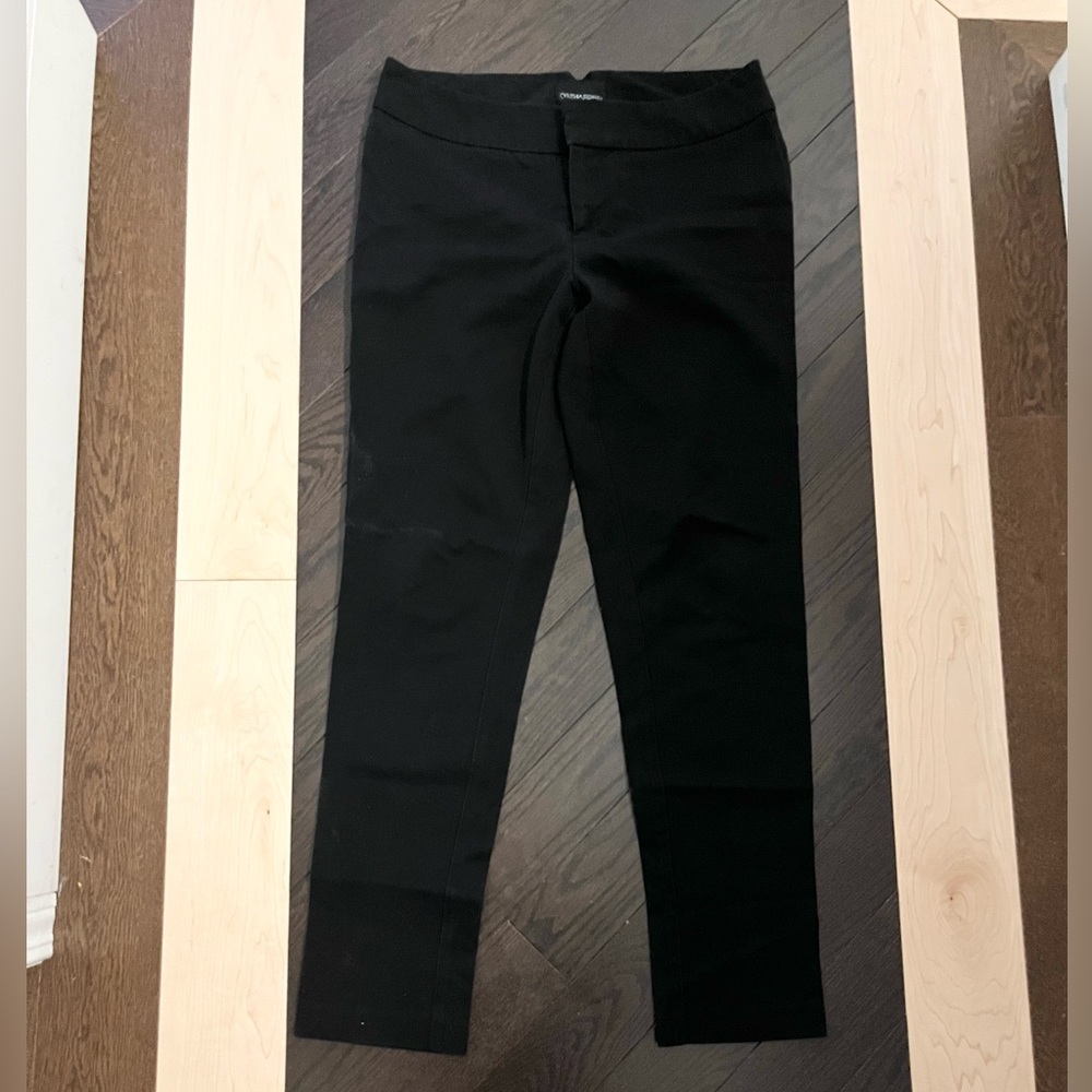 (5 for $15) Cynthia Rowley Black Fitted Dress Pants Trousers